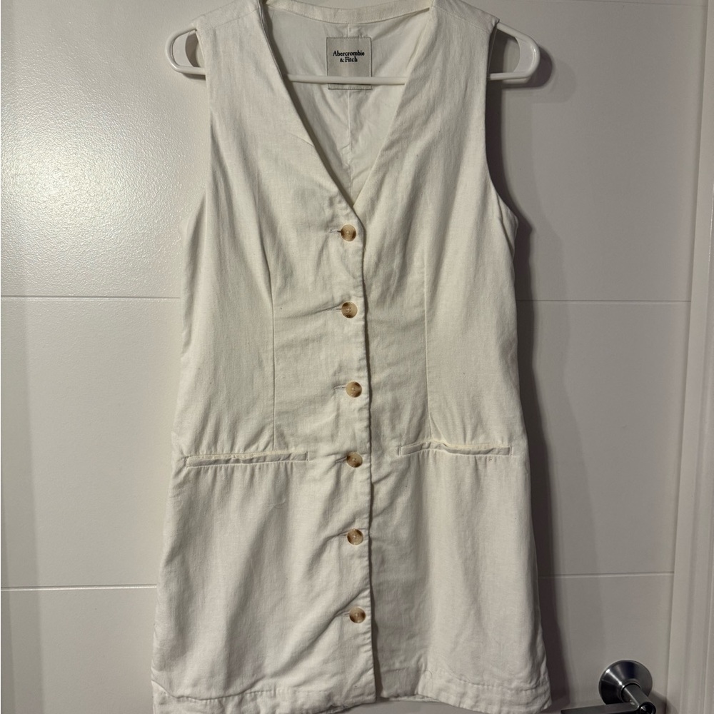 Abercrombie & Fitch white dress